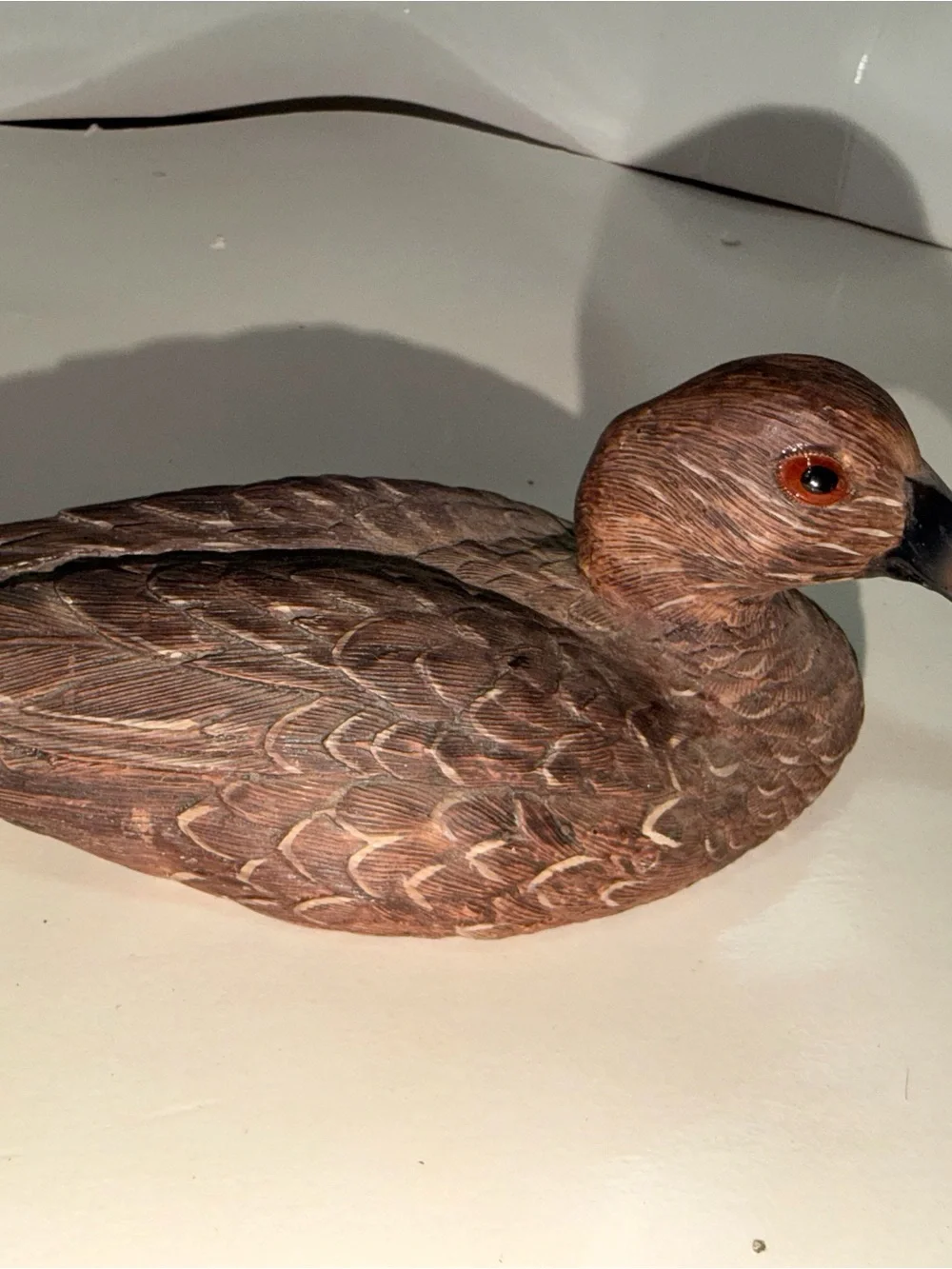 Vintage Duck Decoy small Figurines Hand Painted set of 3